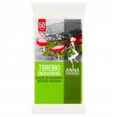 AZ TOREBKI ŚNIADANIOWE 22x12cm.50szt., Worki i torebki foliowe, Art. higieniczne i dozowniki