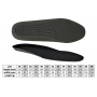 Anatomical insole VM FOOTWEAR, polyurethane, size 48, black