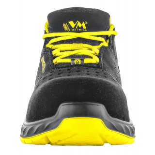 P&oacute;łbuty ochronne VM FOOTWEAR Chicago 2285-S1PL ESD, rozm. 42, czarno-ż&oacute;łte, Obuwie robocze, Ochrona indywidualna