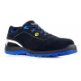 Safety shoes VM FOOTWEAR Rimini 2185-S1P ESD, size 38, black-blue