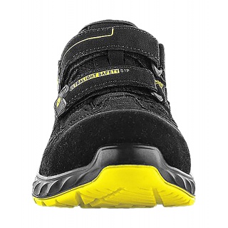 Sandały ochronne VM FOOTWEAR Edmonton 2275-S1PL ESD, rozm. 46, czarno-ż&oacute;łte, Obuwie robocze, Ochrona indywidualna