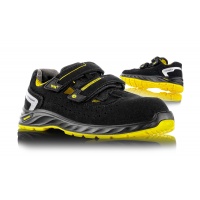 Sandały ochronne VM FOOTWEAR Edmonton 2275-S1PL ESD, rozm. 48, czarno-żółte, Obuwie robocze, Ochrona indywidualna