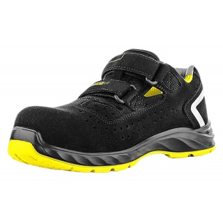 Sandały ochronne VM FOOTWEAR Edmonton 2275-S1PL ESD, rozm. 48, czarno-ż&oacute;łte, Obuwie robocze, Ochrona indywidualna
