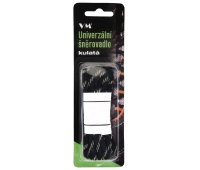 Sznurowadła VM FOOTWEAR, okrągłe, 155 cm, czarno-szare, Obuwie robocze, Ochrona indywidualna