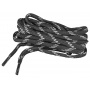 Shoelaces VM FOOTWEAR, round, 155 cm, black-grey
