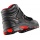 Trzewiki ochronne VM FOOTWEAR Bolton 5080-S3L, rozm. 43, czarno-czerwone