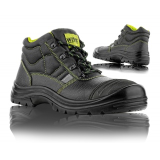 Trzewiki ochronne VM FOOTWEAR Stockholm 3280-S3, rozm. 41, czarne, Obuwie robocze, Ochrona indywidualna