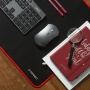 Mouse pad Q-CONNECT XXL, 90x40cm, black-red