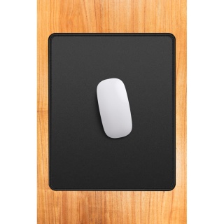 Podkładka pod mysz Q-CONNECT, 32x27cm, czarna, Ergonomia, Akcesoria komputerowe