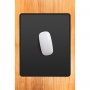 Mouse pad Q-CONNECT, 32x27cm, black