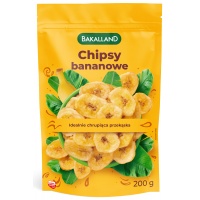 Chipsy bananowe BAKALLAND, 200g, Przekąski, Artykuły spożywcze