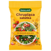 Chrupiąca sałatka BAKALLAND, mix prażonych ziaren, 100g, Przekąski, Artykuły spożywcze