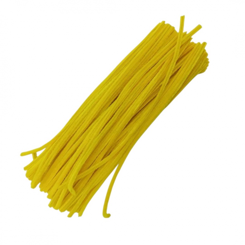 DRUCIKI DEKORACYJNE SŁONECZNY 100 SZTUK., Druciki, Art. kreatywne