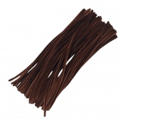 DRUCIKI DEKORACYJNE CZEKOLADOWY 100 SZTUK., Druciki, Art. kreatywne