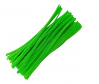 DRUCIKI DEKORACYJNE ZIELONY WIOSENNY 100 SZTUK., Druciki, Art. kreatywne