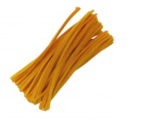 DRUCIKI DEKORACYJNE CIEMNY Ż&Oacute;ŁTY 100 SZTUK., Druciki, Art. kreatywne