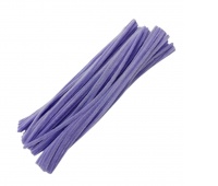 DRUCIKI DEKORACYJNE JASNY FIOLET 100 SZTUK., Druciki, Art. kreatywne