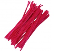 DRUCIKI DEKORACYJNE CIEMNY R&Oacute;Ż 100 SZTUK., Druciki, Art. kreatywne