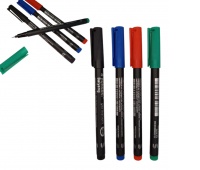 MARKER S 4 KOLORY, Markery olejowe i lakierowe, Art. do pisania i korygowania