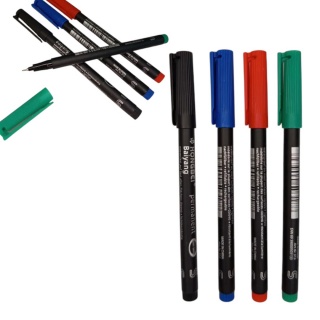 MARKER S 4 KOLORY, Markery olejowe i lakierowe, Art. do pisania i korygowania