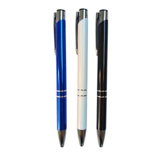 DŁUGOPIS METALOWY, Długopisy automatyczne, Art. do pisania i korygowania
