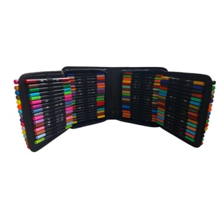 PISAKI DWUSTRONNE 100kolor&oacute;w, Flamastry, Plastyka