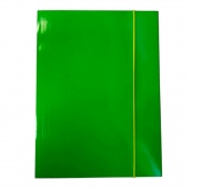 TECZKA Z GUMKĄ 400G ZIELONA, Teczki tekturowe, Organizacja dokument&oacute;w