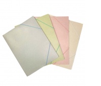 TECZKA Z GUMKĄ PASTELOWA, Teczki plastikowe, Organizacja dokument&oacute;w