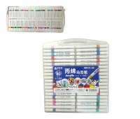 PISAKI AKRYLOWE 80kolor&oacute;w, Flamastry, Plastyka