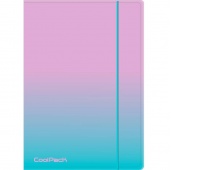 CP TECZKA Z GUMKĄ A4 PP GRADIENT OMBRE BLUEBERRY, Teczki plastikowe, Organizacja dokument&oacute;w