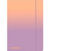 CP TECZKA Z GUMKĄ A4 PP GRADIENT OMBRE BERRY, Teczki plastikowe, Organizacja dokument&oacute;w