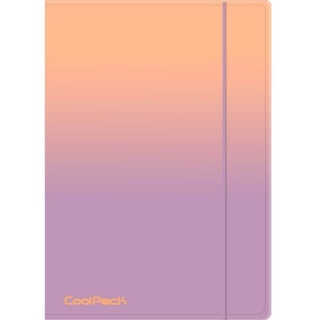 CP TECZKA Z GUMKĄ A4 PP GRADIENT OMBRE BERRY, Teczki plastikowe, Organizacja dokument&oacute;w