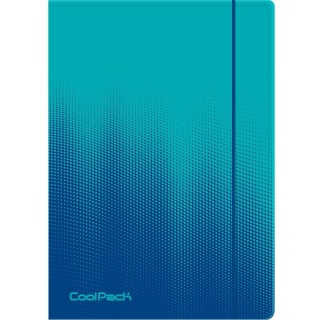 CP TECZKA Z GUMKĄ A4 PP GRADIENT OMBRE OCEAN, Teczki plastikowe, Organizacja dokument&oacute;w