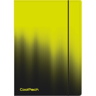 CP TECZKA Z GUMKĄ A4 PP GRADIENT OMBRE LEMON, Teczki plastikowe, Organizacja dokument&oacute;w