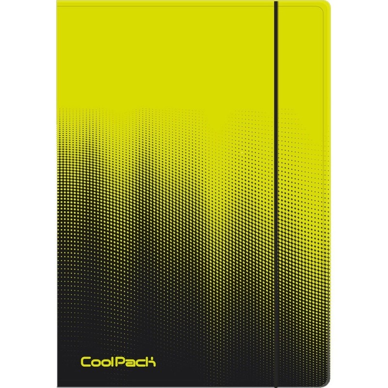 CP TECZKA Z GUMKĄ A4 PP GRADIENT OMBRE LEMON, Teczki plastikowe, Organizacja dokument&oacute;w