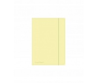 CP TECZKA NA GUMKĘ A4 PP PASTEL POWDER YELLOW, Teczki plastikowe, Organizacja dokument&oacute;w