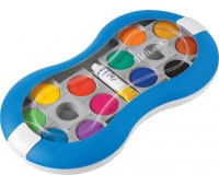 FARBY AKWARELOWE PELIKAN SPACE 12-KOL., Farby, Plastyka