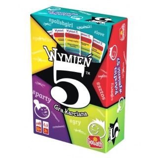 GRA GOLIATH WYMIEŃ 5, Towarzyskie, Gry