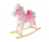 KOŃ *50 NA BIEGUNACH R&Oacute;ŻOWY 9260, Zabawki