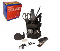 PI&Oacute;RNIK OBROTOWY Z WYPOSAŻENIEM 6781, Przyborniki na biurko, Galanteria biurowa