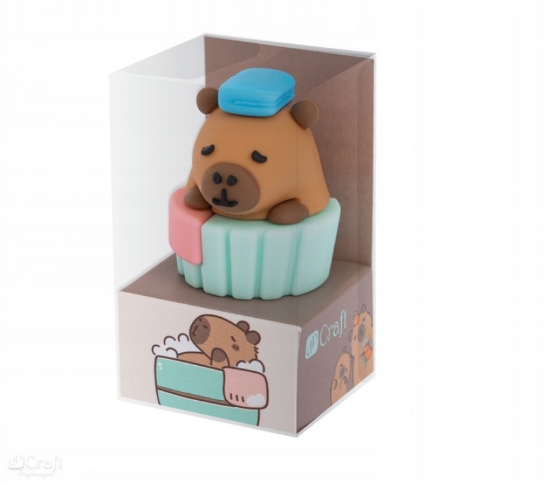 GUMKA 3D KAPIBARA KĄPIEL, Gumki, Art. do pisania i korygowania