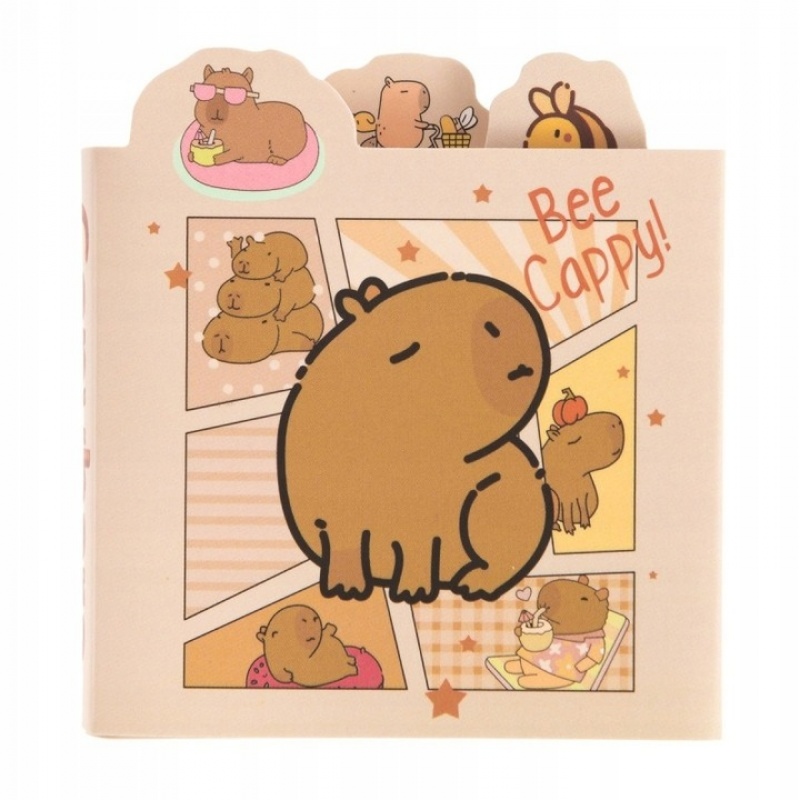 SKŁADANY NOTES Z KAPIBARĄ, Notesy szkolne, Zeszyty i bloki