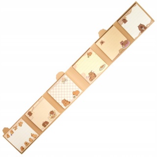 SKŁADANY NOTES Z KAPIBARĄ, Notesy szkolne, Zeszyty i bloki