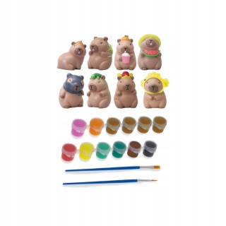 ZESTAW DIY FIGURKI GIPSOWE DO MALOWANIA, Zestawy kreatywne, Art. kreatywne