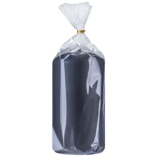 Świeca słupek DONAU HOME Standard Lakier, 60x115mm, czarny metaliczny mat, Świece, Wyposażenie biura