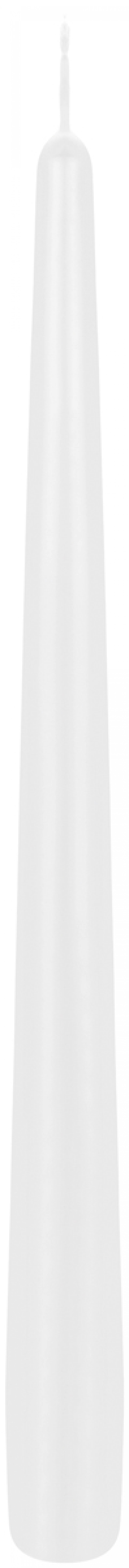 Świeca szpic DONAU HOME Standard Kolor, 22x230mm, 40 szt., biały, Świece, Wyposażenie biura