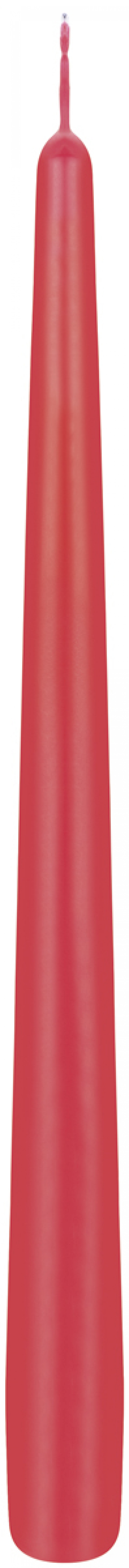 Świeca szpic DONAU HOME Standard Kolor, 22x230mm, 40 szt., czerwony, Świece, Wyposażenie biura