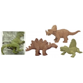 Gumka do ścierania TRENDHAUS ER, dinozaur, mix kolor&oacute;w, Szkolne, Gadżety
