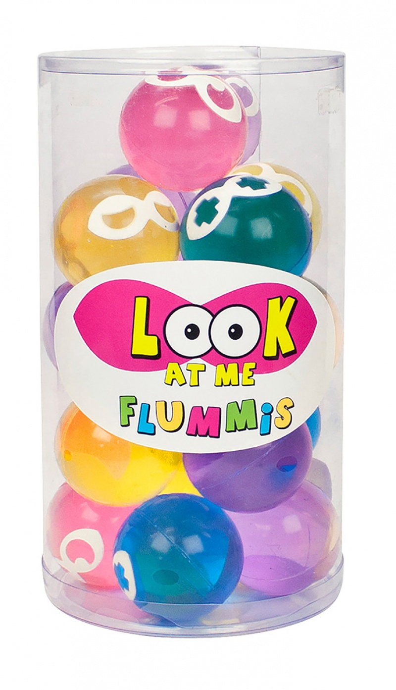 Piłka kauczukowa Look at me TRENDHAUS BB, mix kolor&oacute;w, Gry i zabawki, Gadżety