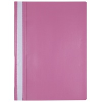 Skoroszyt OFFICE PRODUCTS, PP, A4, miękki, 100/170mikr., r&oacute;żowy, Skoroszyty do segregatora, Archiwizacja dokument&oacute;w